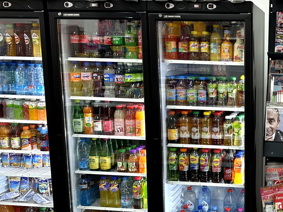 Rayon boissons fraîches